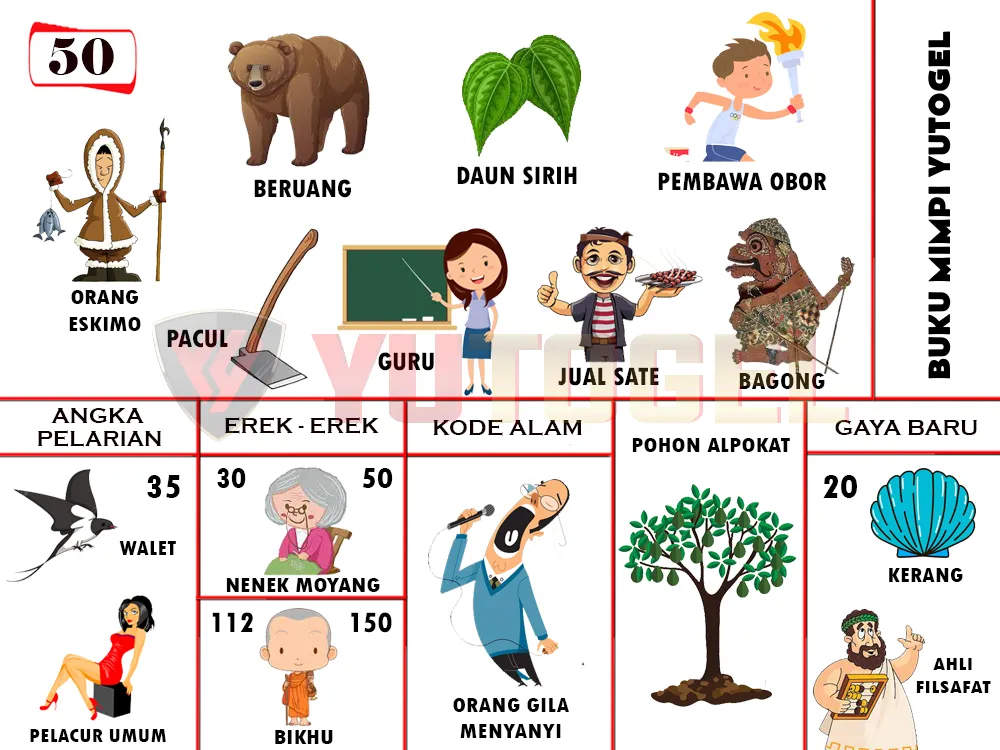 buku mimpi erek erek togel 50